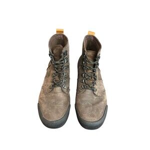 Sorel Boots Mens 10 Ankeny Black Leather Waterproof Ankle Snow Hiking Winter